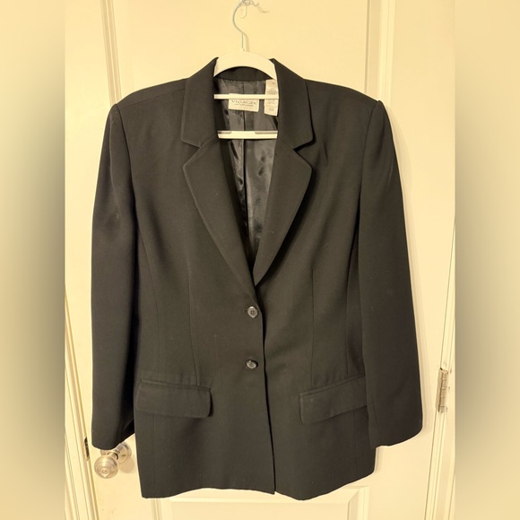 villager Jackets & Blazers - Villager Liz Claiborne Black Women's Blazer